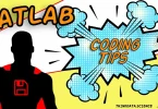 matlab coding tips for beginners